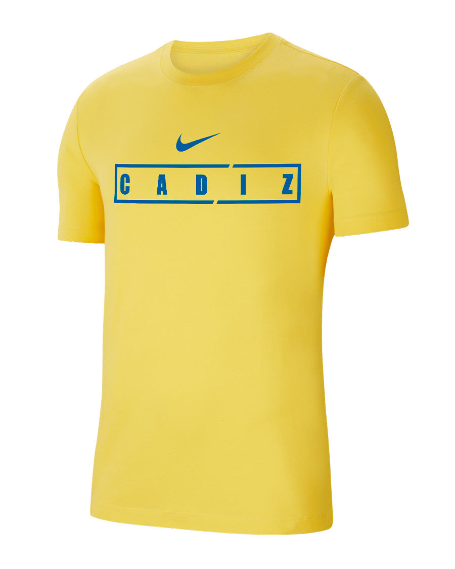 Camiseta Algodón Cádiz RFAF Amarillo