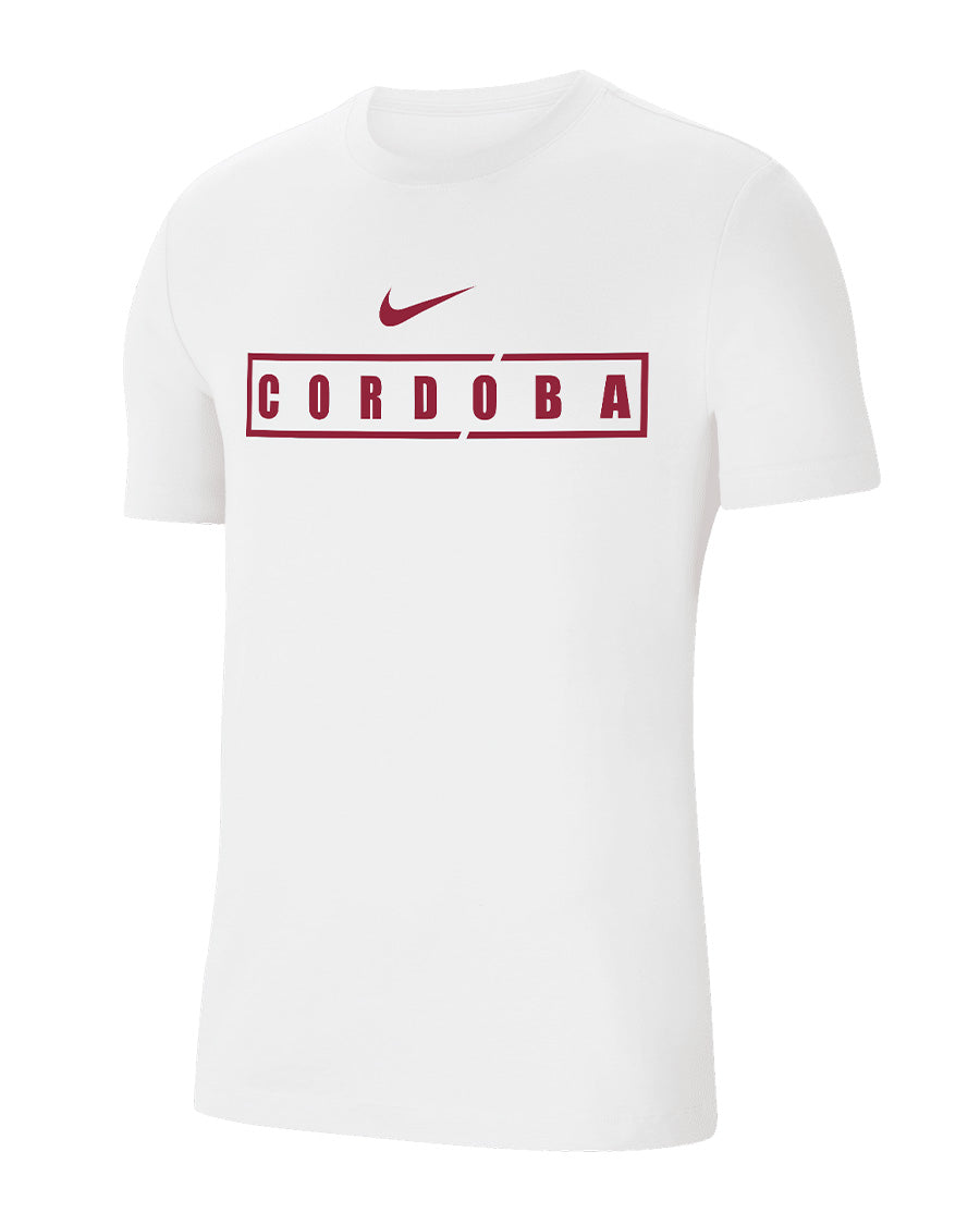 Camiseta Algodón Córdoba RFAF Blanco