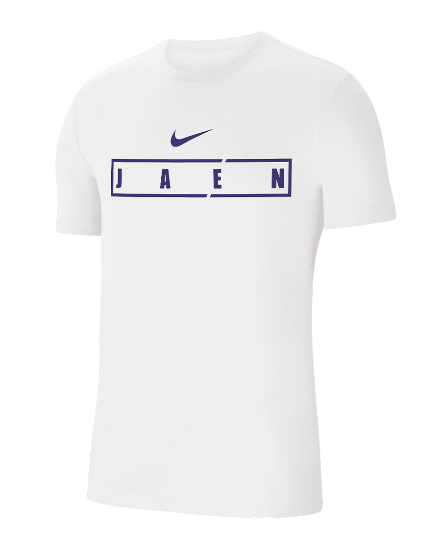 Camiseta Algodón Niño Jaén RFAF Blanco