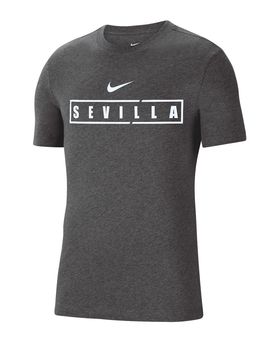Camiseta Algodón Sevilla RFAF Gris