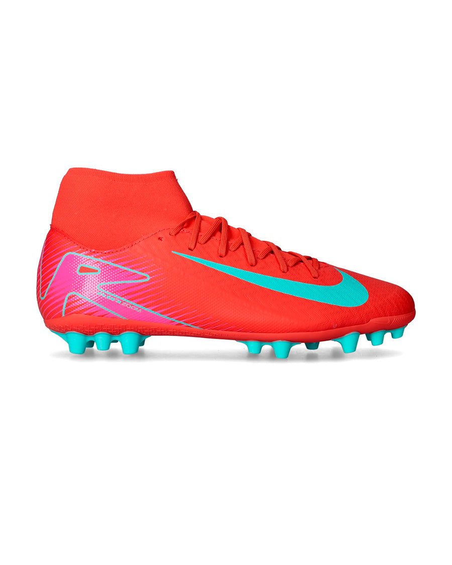 Bota Air Zoom Mercurial Superfly 10 Academy AG Ember Glow-Aurora Green