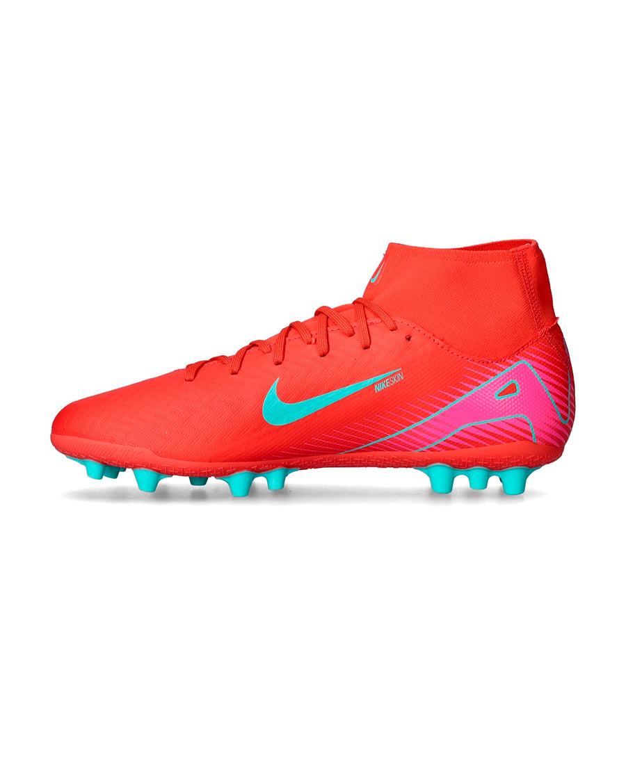 Bota Air Zoom Mercurial Superfly 10 Academy AG Ember Glow-Aurora Green