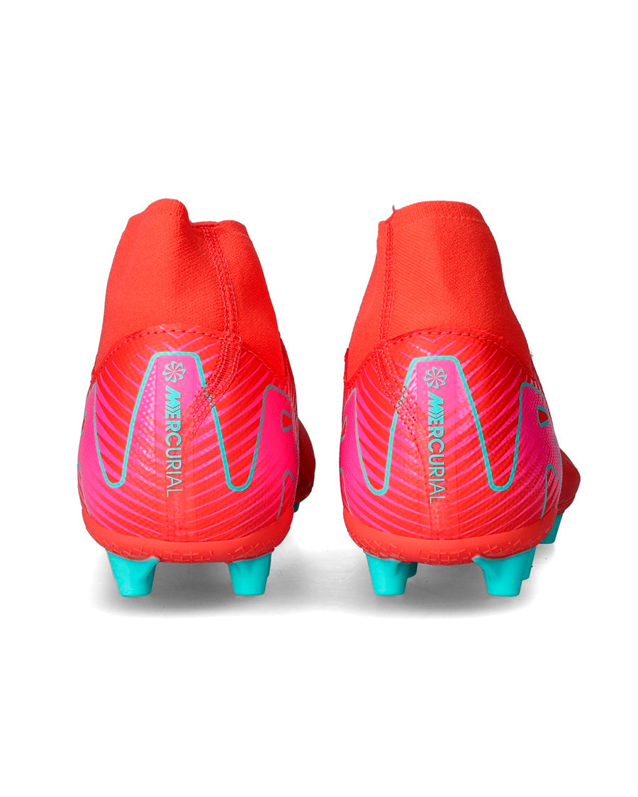 Bota Air Zoom Mercurial Superfly 10 Academy AG Ember Glow-Aurora Green
