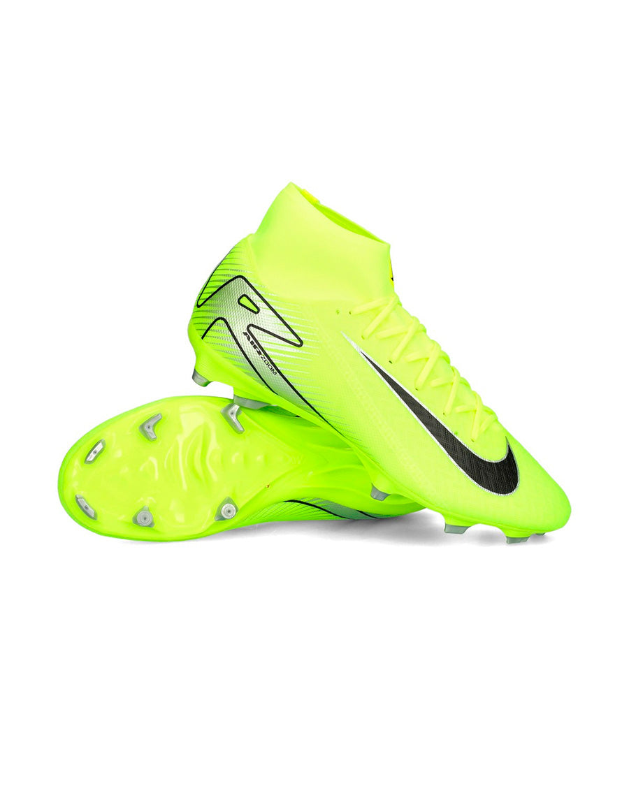 Bota Air Zoom Mercurial Superfly 10 Academy FG/MG Volt-Black