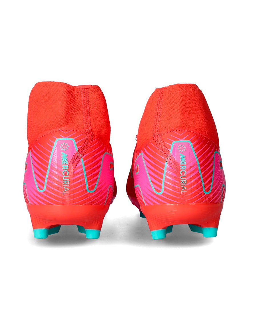 Bota Air Zoom Mercurial Superfly 10 Academy FG/MG Ember Glow-Aurora Green