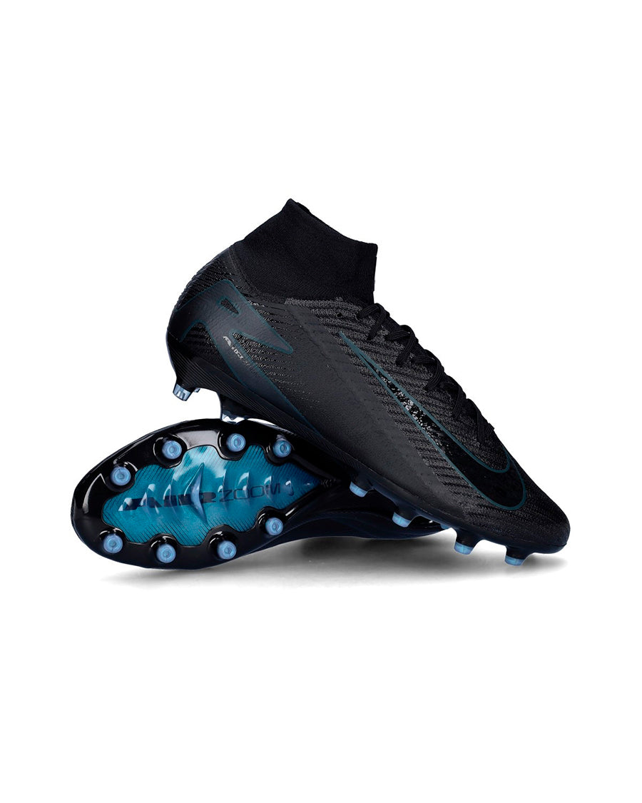 Bota Air Zoom Mercurial Superfly 10 Elite AG-Pro Black-Black-Deep Jungle