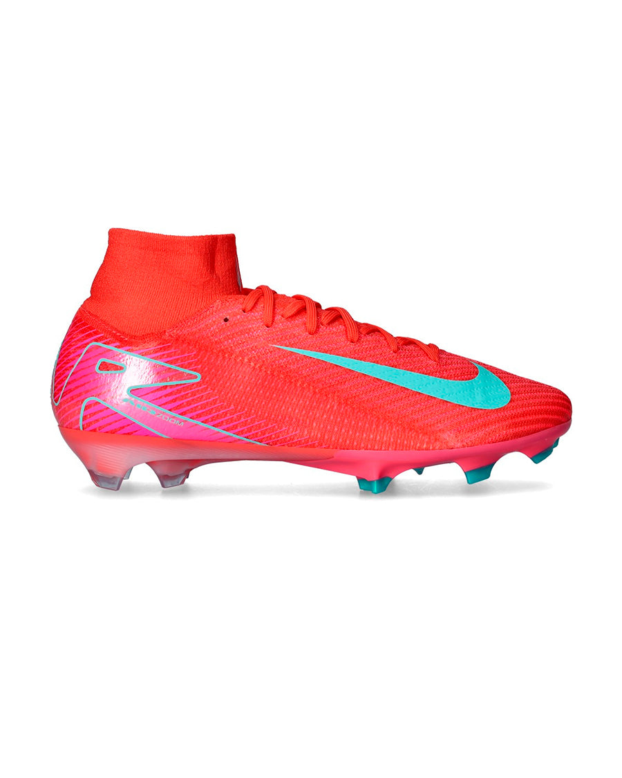 Bota Air Zoom Mercurial Superfly 10 Elite FG Ember Glow-Aurora Green