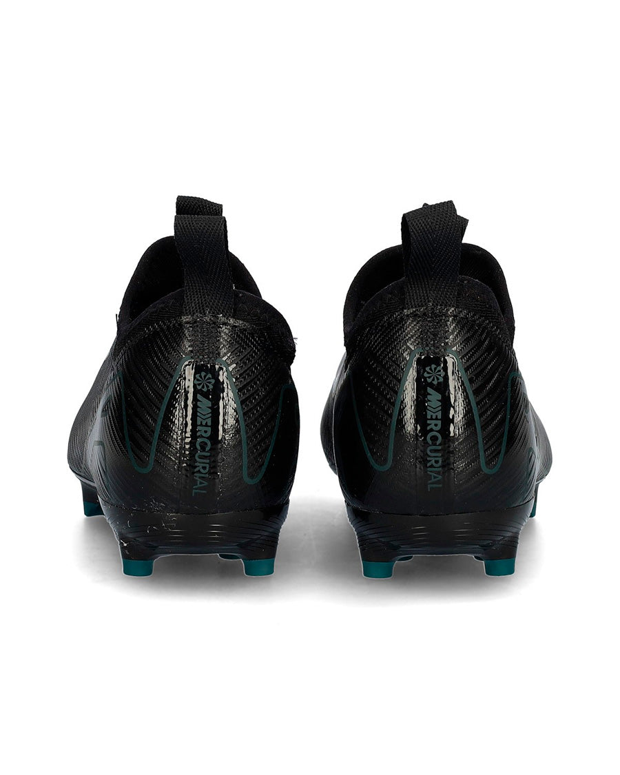 Bota Air Zoom Mercurial Vapor 16 Academy FG/MG Niño Black-Black-Deep Jungle