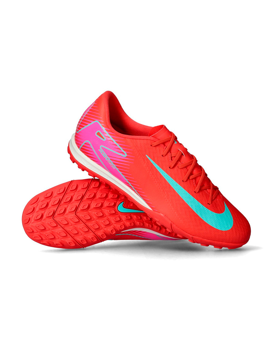 Bota Air Zoom Mercurial Vapor 16 Academy Turf Ember Glow-Aurora Green