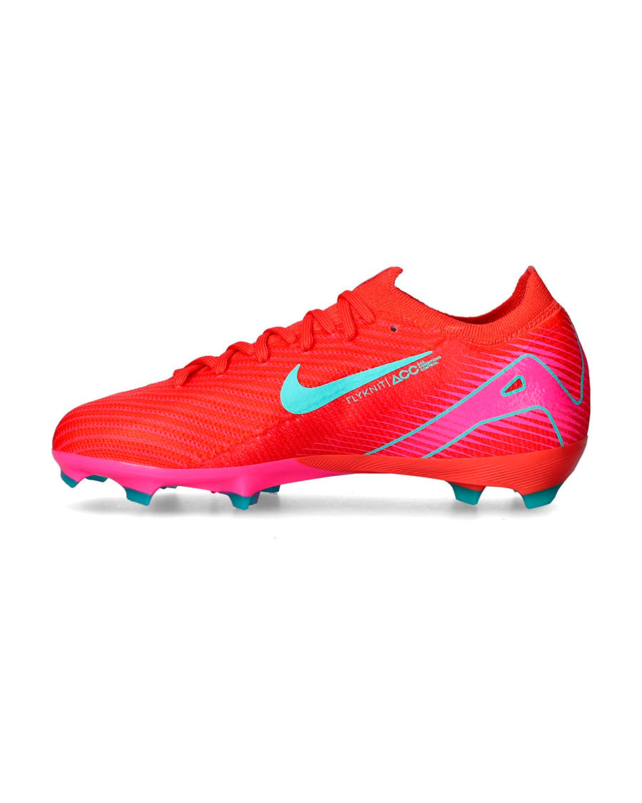 Bota Air Zoom Mercurial Vapor 16 Pro FG Niño Ember Glow-Aurora Green