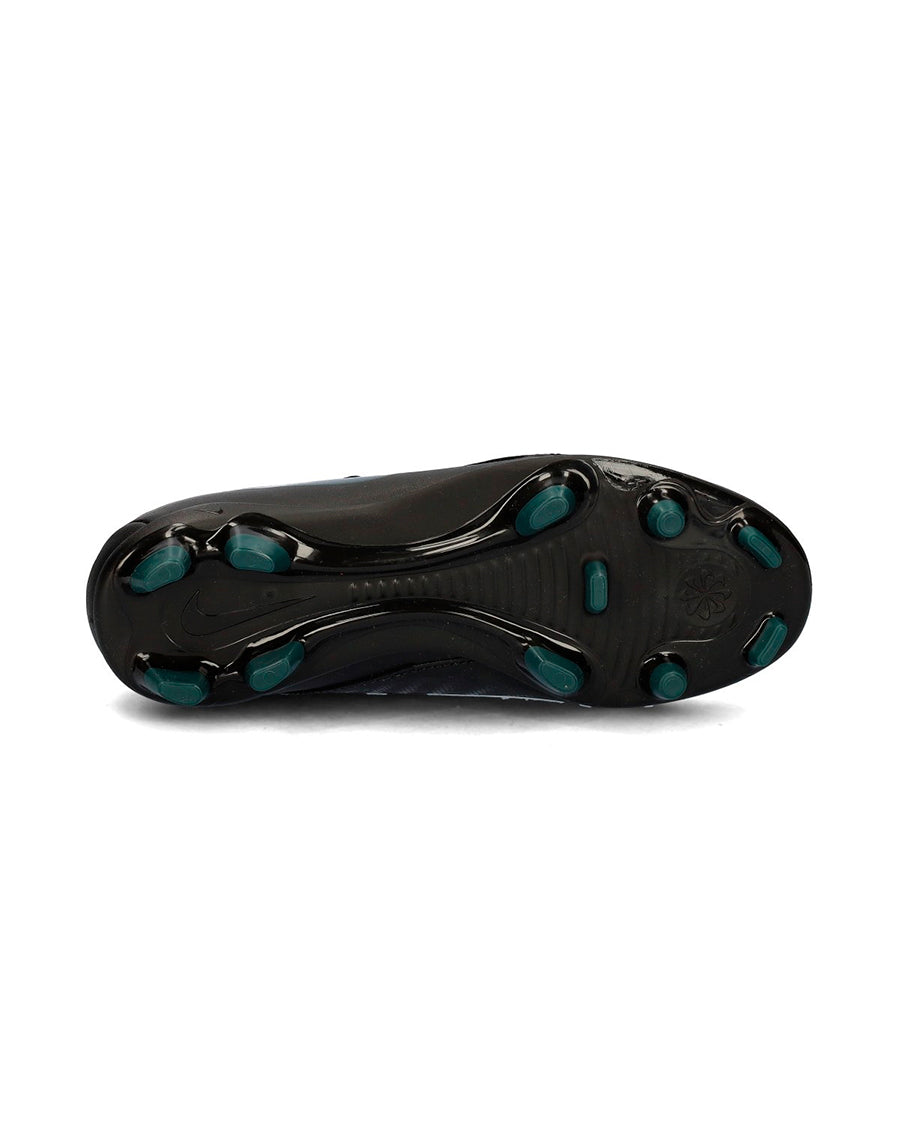 Bota Nike Phantom GX II Club FG/MG Niño Black-Black-Deep Jungle