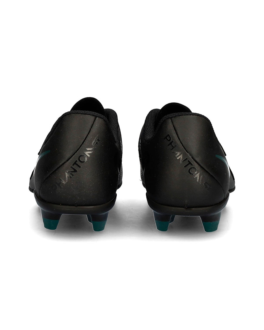 Bota Nike Phantom GX II Club FG/MG Niño Black-Black-Deep Jungle