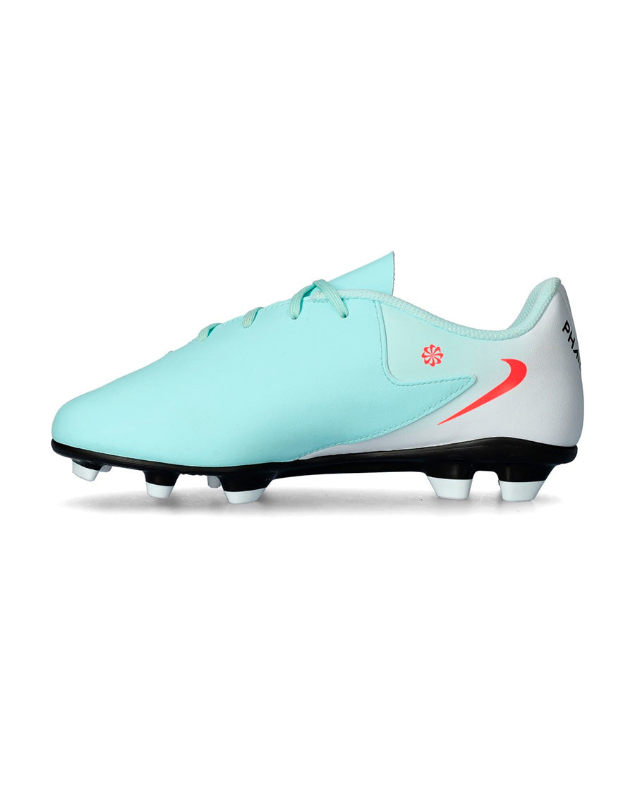 Bota Phantom GX II Club FG/MG Niño Mint-Atomic Red-Off Noir