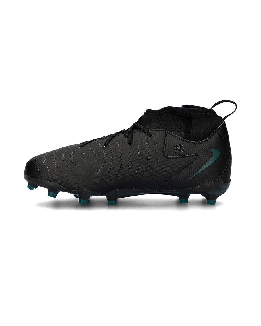 Bota Phantom Luna II Academy FG/MG Niño Black-Black-Deep Jungle