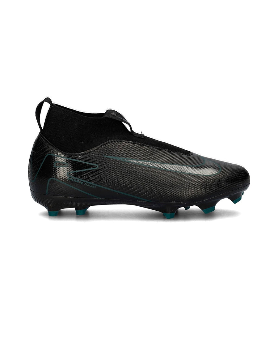 Bota Air Zoom Mercurial Superfly 10 Academy FG/MG Niño Black-Black-Deep Jungle