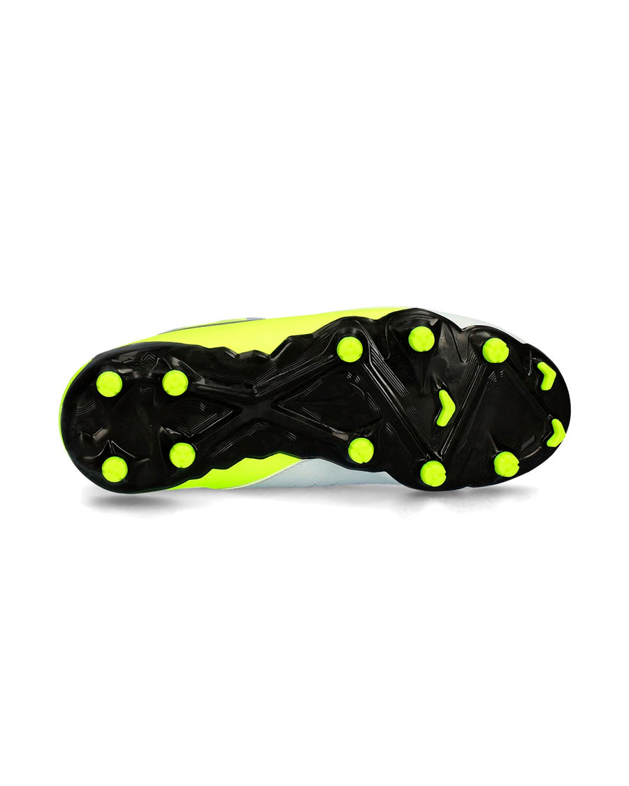 Bota Phantom GX II Academy FG/MG Niño Mtlc Silver-Black-Volt