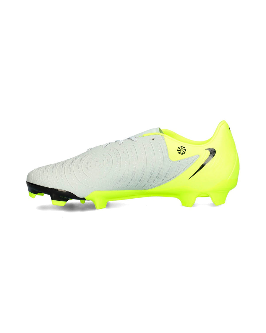 Bota Phantom GX II Academy FG/MG Mtlc Silver-Black-Volt