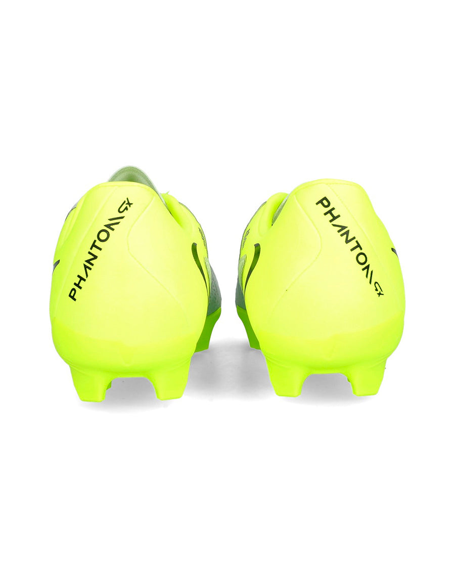 Bota Phantom GX II Academy FG/MG Mtlc Silver-Black-Volt