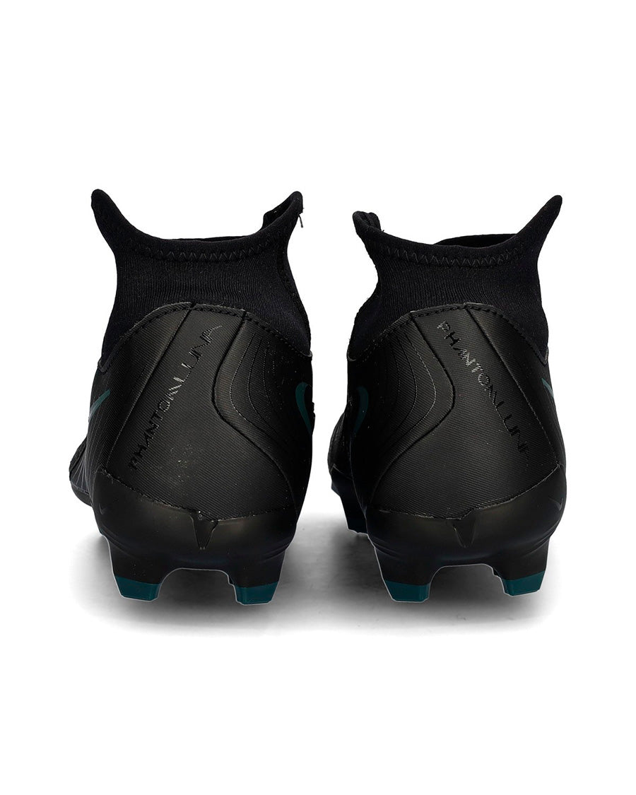 Bota Phantom Luna II Academy FG/MG Black-Black-Deep Jungle