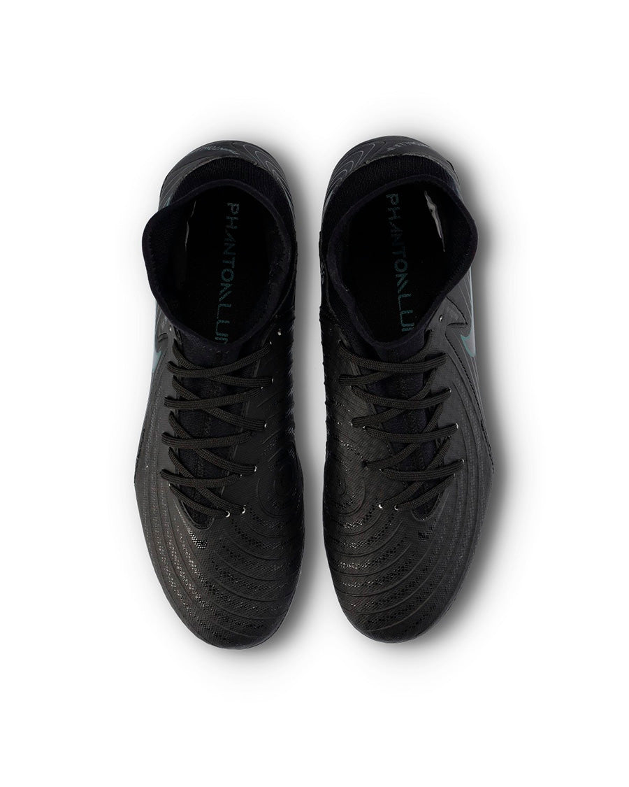 Bota Phantom Luna II Academy FG/MG Black-Black-Deep Jungle