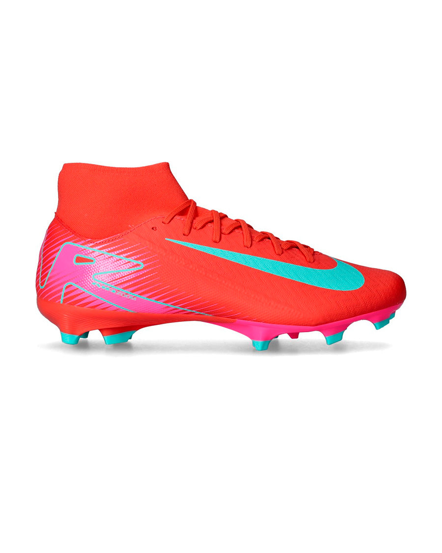 Bota Air Zoom Mercurial Superfly 10 Academy FG/MG Ember Glow-Aurora Green