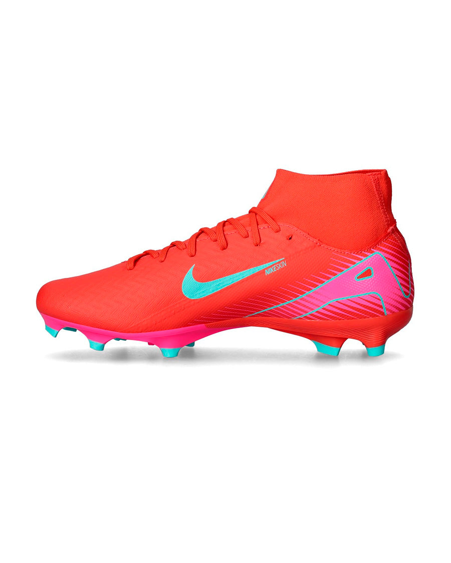 Bota Air Zoom Mercurial Superfly 10 Academy FG/MG Ember Glow-Aurora Green