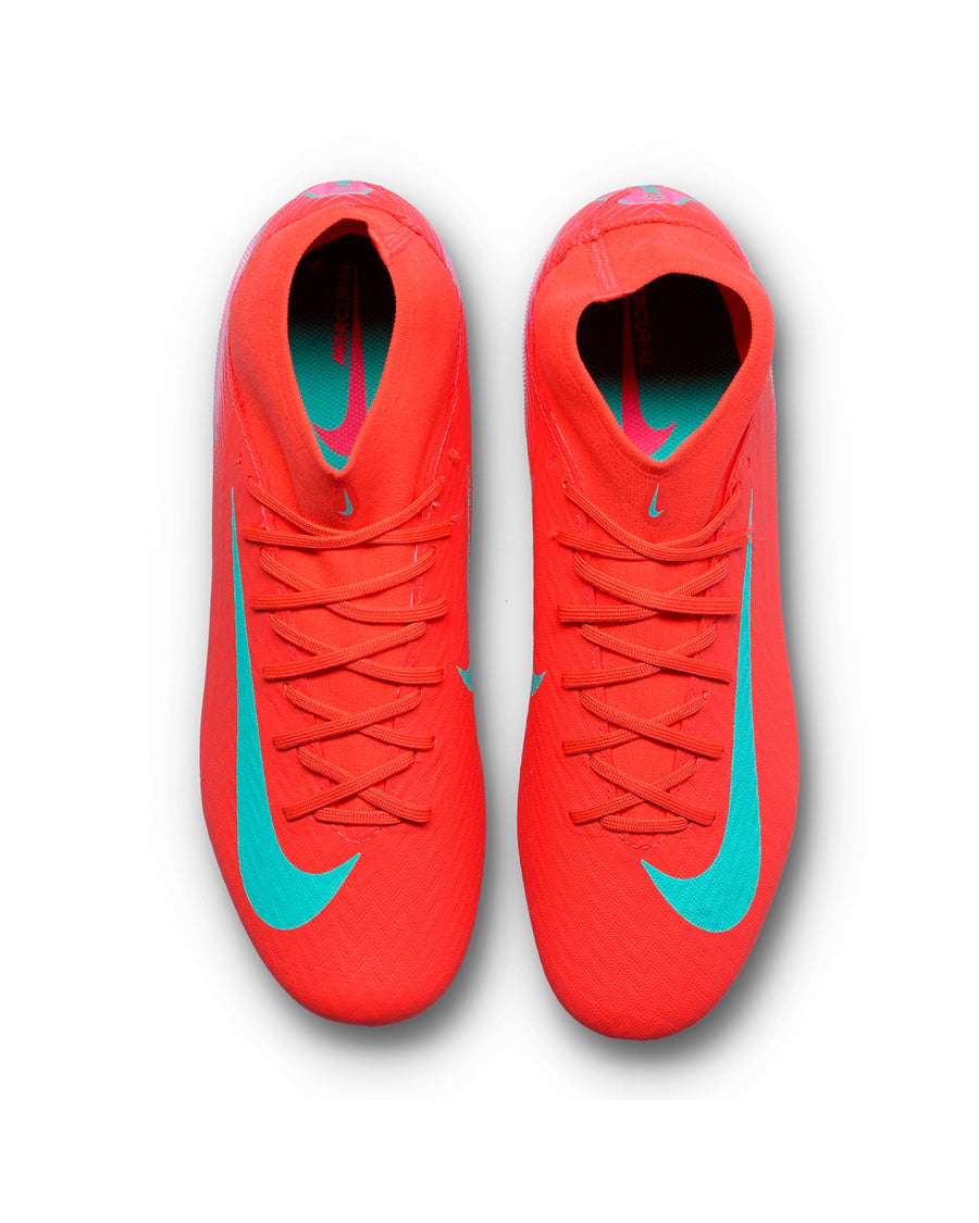 Bota Air Zoom Mercurial Superfly 10 Academy FG/MG Ember Glow-Aurora Green