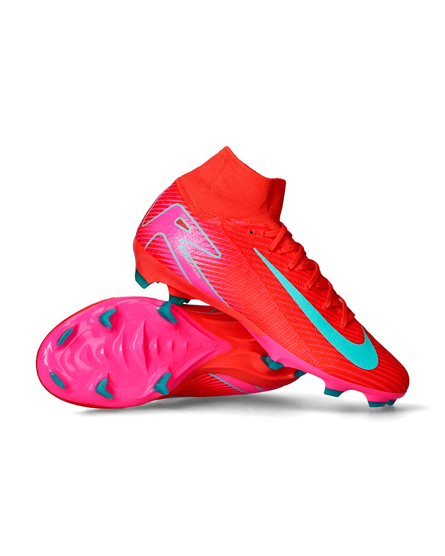 Bota Air Zoom Mercurial Superfly 10 Pro FG Ember Glow-Aurora Green