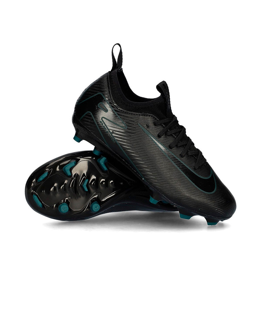 Bota Air Zoom Mercurial Vapor 16 Academy FG/MG Niño Black-Black-Deep Jungle