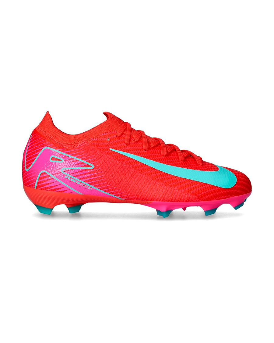 Bota Air Zoom Mercurial Vapor 16 Pro FG Niño Ember Glow-Aurora Green