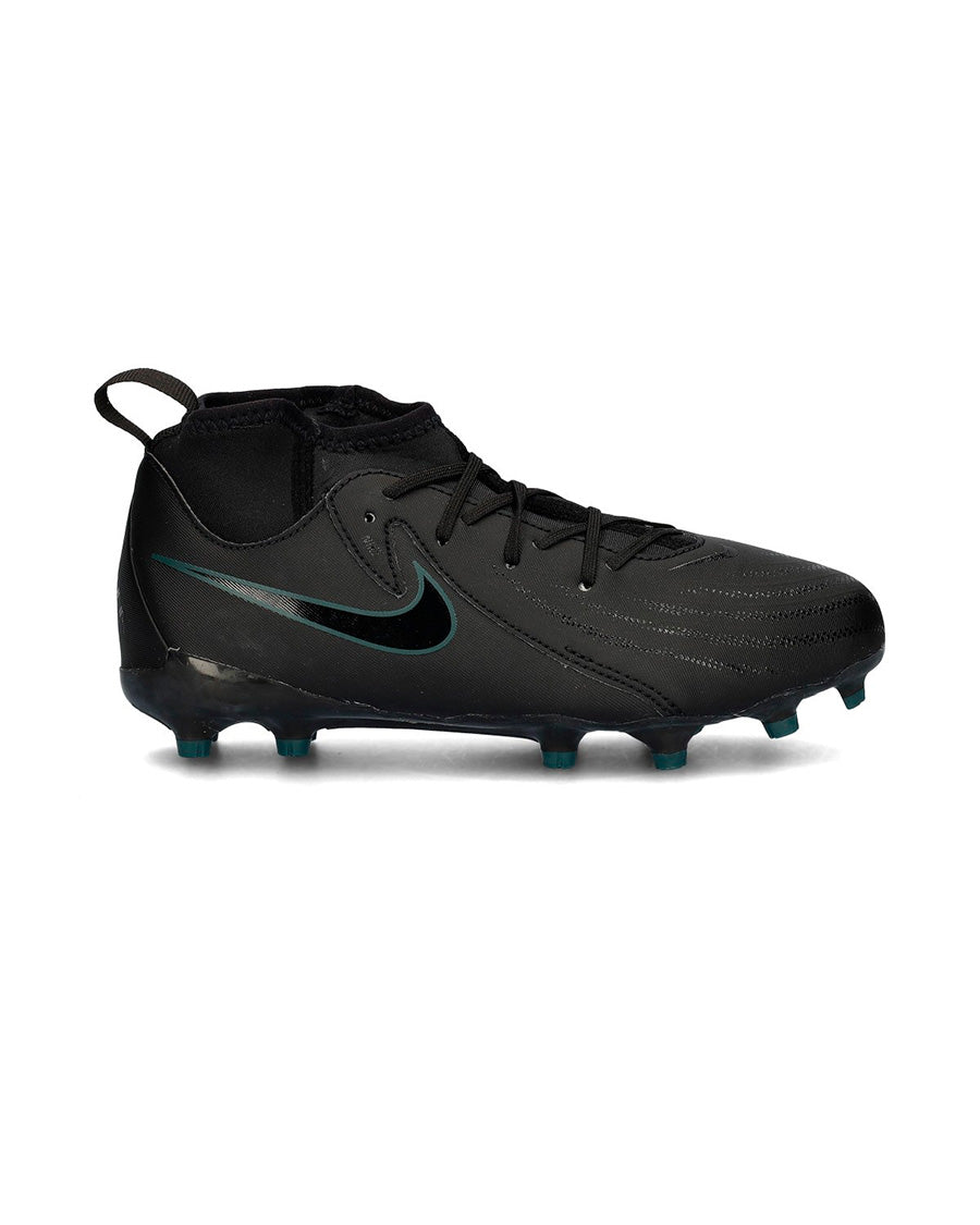 Bota Phantom Luna II Academy FG/MG Niño Black-Black-Deep Jungle