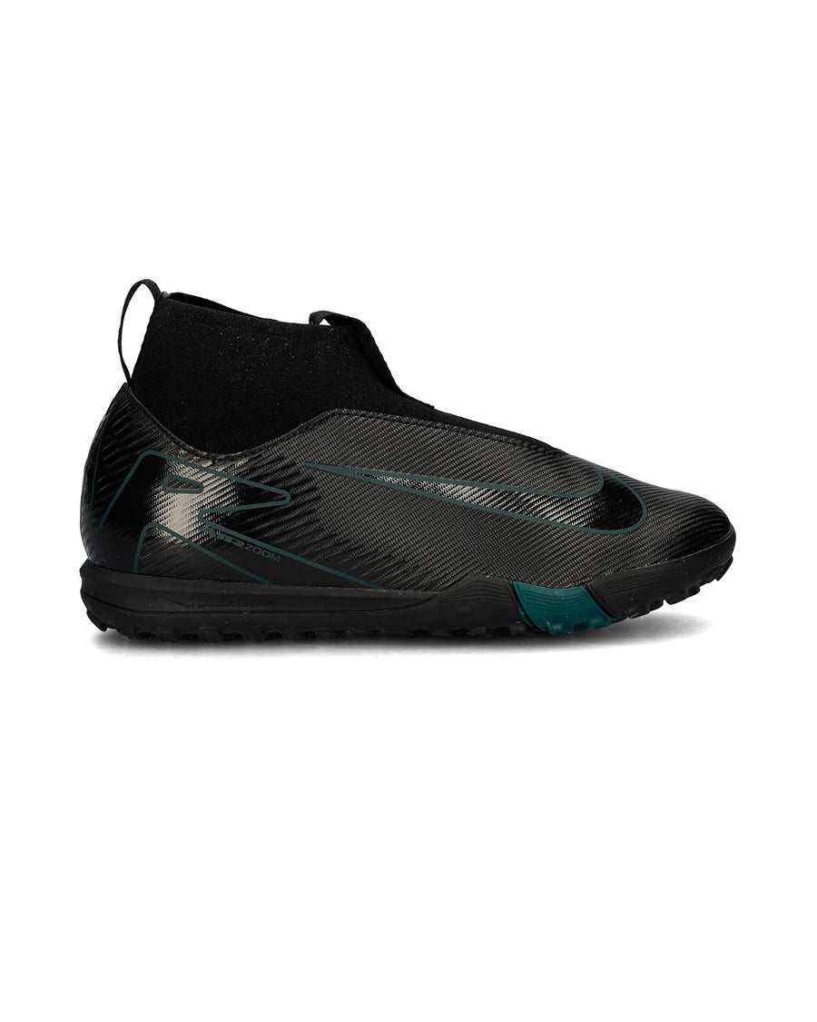 Bota Air Zoom Mercurial Superfly 10 Academy Turf Niño Black-Black-Deep Jungle