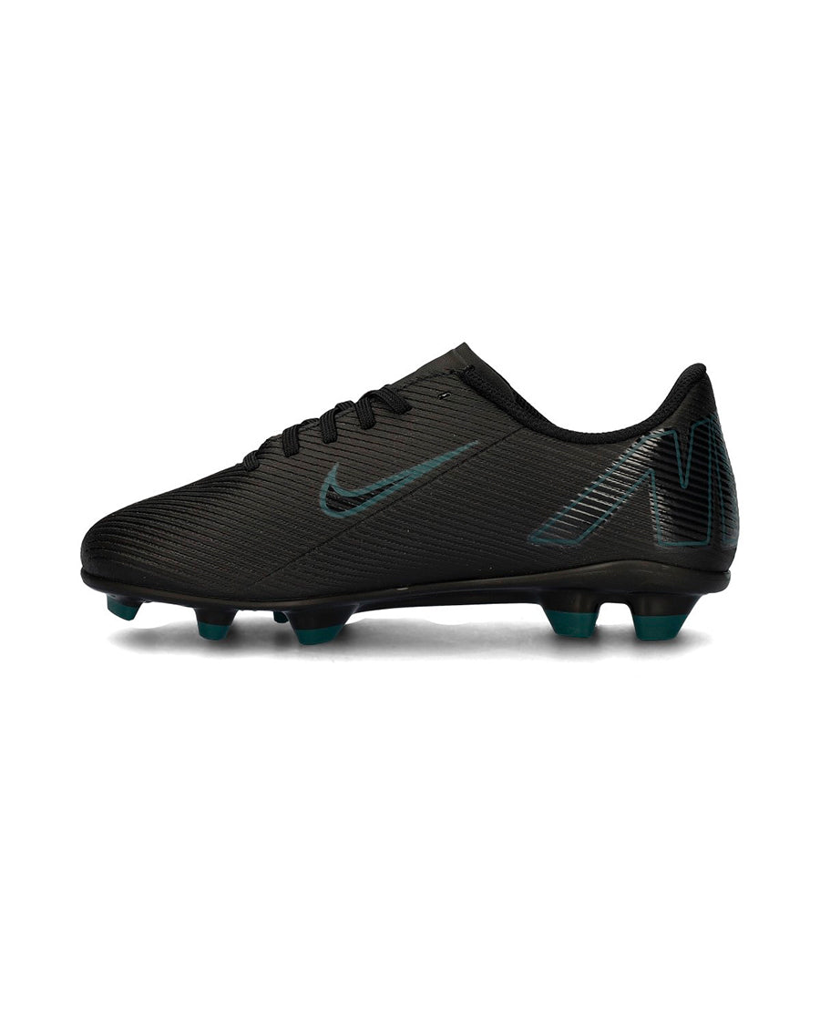 Bota Zoom Mercurial Vapor 16 Club FG/MG Niño Black-Black-Deep Jungle