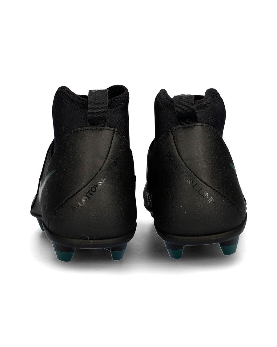 Bota Phantom Luna II Club FG/MG Black-Black-Deep Jungle